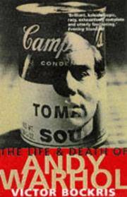 The Life and Death of Andy Warhol by Victor Bockris - Paperback - 05/07/1998 - from Greener Books Ltd (SKU: 3800169)