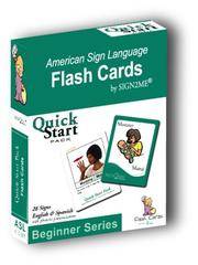 Sign2Me - ASL Flashcards: Beginners Series - Quick Start Pack (Incl. ASL + English + Spanish)...