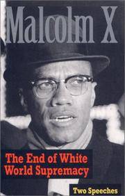 image of The End of White World Supremacy: Two Speeches - Dual Cassette