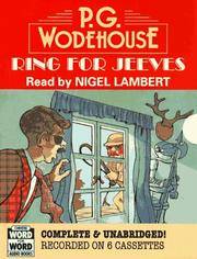 cover of Ring for Jeeves: A Wooster & Jeeves Comedy
