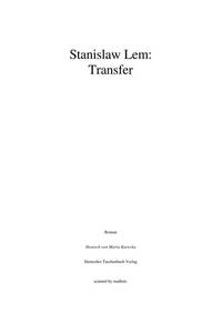 cover of Transfer