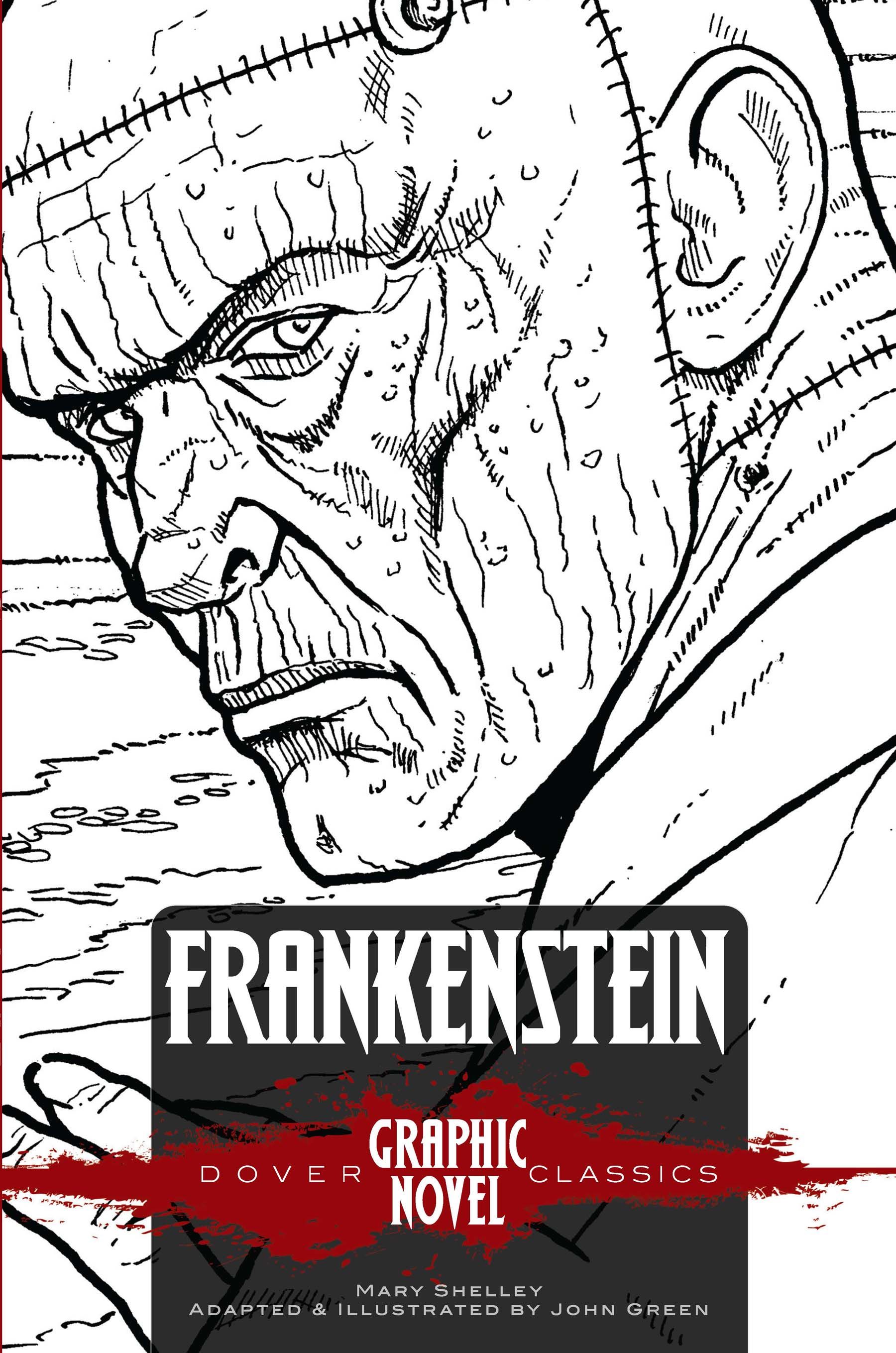 FRANKENSTEIN (Dover Graphic Novel Classics) (Dover Graphic Novels) by