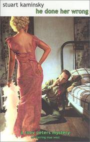 image of He Done Her Wrong (Toby Peters Mysteries)
