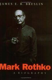 image of Mark Rothko: A Biography