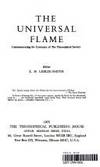 The Universal Flame. Commemorating the Centenary of The Theosophical Society