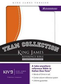 KJV Compact Reference Bible : Team Collection : Orange and White
