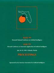 AAAI-99: Proceedings of the Sixteenth National Conference on Artificial Intelligence