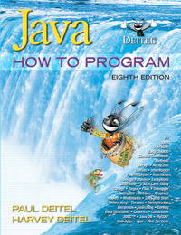 JAVA How to Program 8th Edition