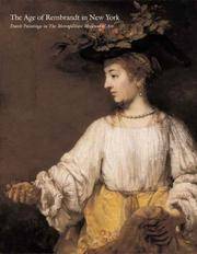The Age of Rembrandt: Dutch Paintings in The Metropolitan Museum of Art (Metropolitan Museum of...