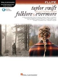 Taylor Swift - Selections from Folklore & Evermore: Flute Play-Along Book with Online Audio...