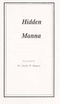 Hidden manna Devotionals