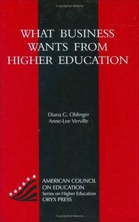 What Business Wants From Higher Education: (American Council on Education Oryx