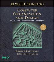 image of Computer Organization and Design : The Hardware/Software Interface
