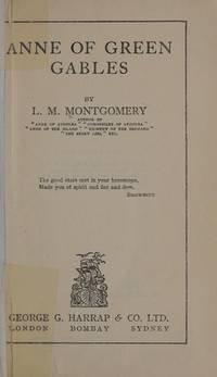 Anne of Green Gables by L. M. Montgomery - 1942-06-01