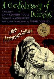 cover of A Confederacy of Dunces