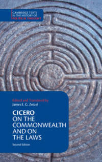 image of Cicero: On the Commonwealth and On the Laws (Cambridge Texts in the History of Political Thought)