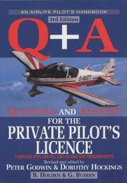 Q + A: Questions and Answers for the Private Pilot's Licence (Air Pilot's Manuals)