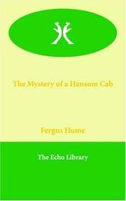 image of The Mystery of a Hansom Cab