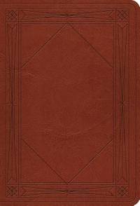 ESV Value Large Print Compact Bible (TruTone, Tan, Window Design)
