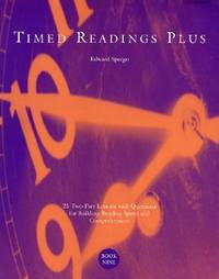 Timed Readings Plus: 25 Two-Part Lessons with Questions for Building Reading Speed and...