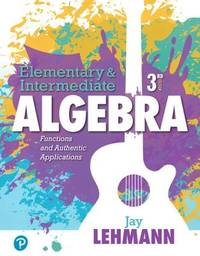 Elementary & Intermediate Algebra: Functions and Authentic Applications Plus MyLab Math -- 24...