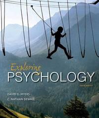 cover of Exploring Psychology