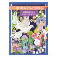 Sticker by Number Inspiration for the Soul- 12 Beautiful Scenes Inspired by Bible verses, Poems,...
