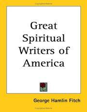 Great Spiritual Writers Of America