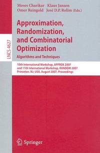 Approximation, Randomization, and Combinatorial Optimization: Algorithms and Techniques