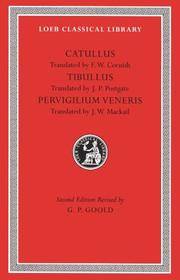 Catullus, Tibullus, Pervigilium Veneris