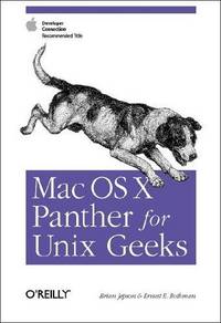 MAC OS X PANTHER FOR UNIX GEEKS OE