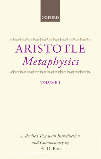 Metaphysics by Aristotle; W. D. Ross (Editor) | Hardcover