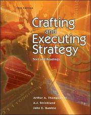 cover of Crafting and Executing Strategy: Text and Readings with Online Learning Center with Premium Content Card