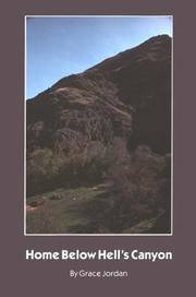 cover of Home Below Hell's Canyon