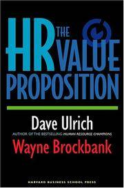 The HR Value Proposition