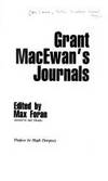 Grant MacEwan's journals by Grant MacEwan - Paperback - 1986 - from Ergodebooks (SKU: SONG0919433073)