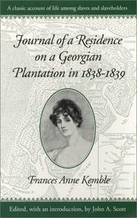image of Journal of a Residence on a Georgian Plantation in 1838-1839