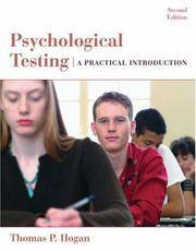 image of Psychological Testing: A Practical Introduction