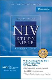 Zondervan Niv Study Bible, Personal Size