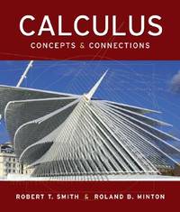 Calculus : Concepts and Connections