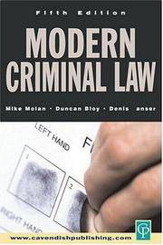 Modern Criminal Law