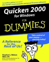 Quicken 2000 for Windows for Dummies by Stephen L. Nelson - 1999-09-15