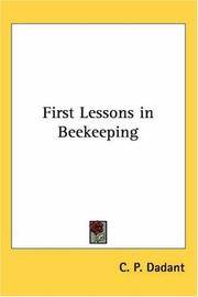image of First Lessons In Beekeeping (Kessinger Publishing's Rare Reprints)