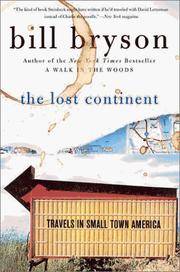 image of The Lost Continent: Travels in Small-Town America