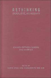 Rethinking Church, State, and Modernity: Canada between Europe and the USA