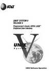 Unix System V Release 4: Programmers Guide : Open Look Graphical User Interface