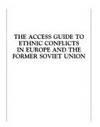 The Access Guide to Ethnic Conflicts in Europe and the Former Soviet Union by Editor-Bruce Seymore - 1994-03