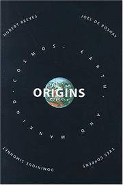 Origins: Speculations On the Cosmos,earth, And Mankind by Hubert Reeves - Hardcover - from Good Deals On Used Books (SKU: 00015811005)