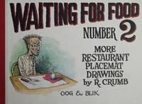 WAITING FOR FOOD Number Two [ 2 ] More Restaurant Placemat Drawings 1994 -  2000