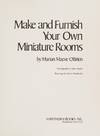 MAKE AND FURNISH YOUR OWN MINIATURE ROOMS